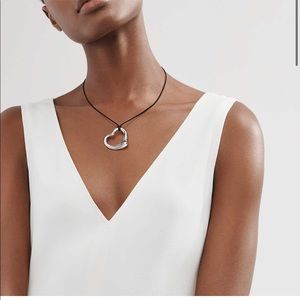 Tiffany and Co. Elsa Peretti Large Open Heart